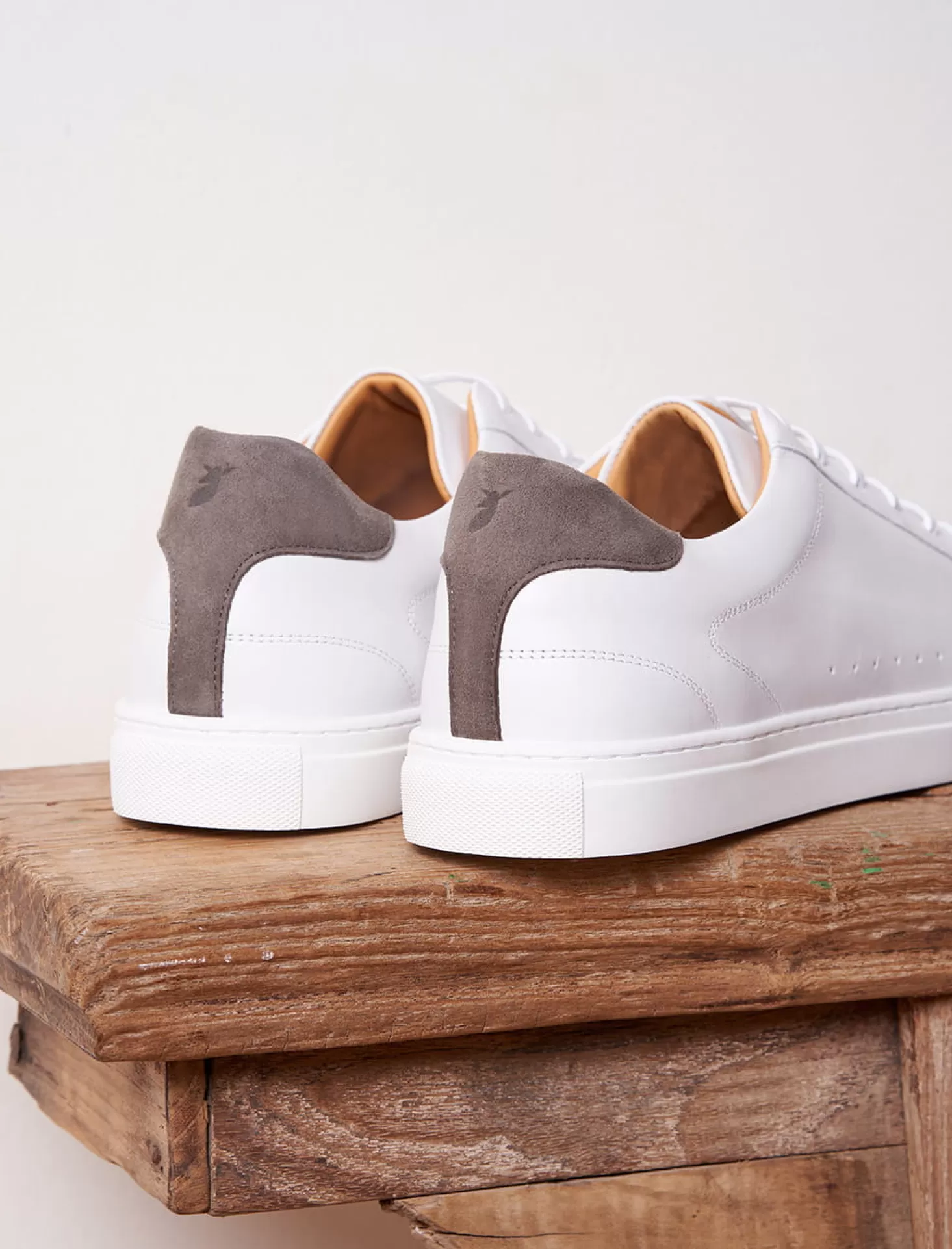 Pied de Biche Sneakers<Billy Blanc Et Gris