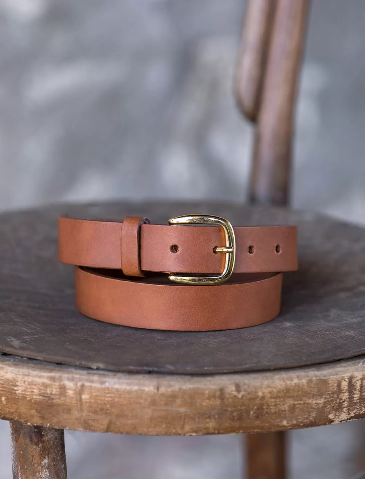 Pied de Biche Ceintures<Ceinture Brute Cognac