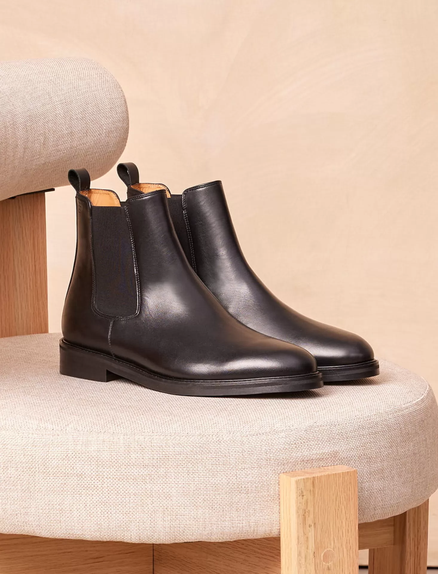 Pied de Biche Boots Et Bottines<Chelsea Boot City Noir