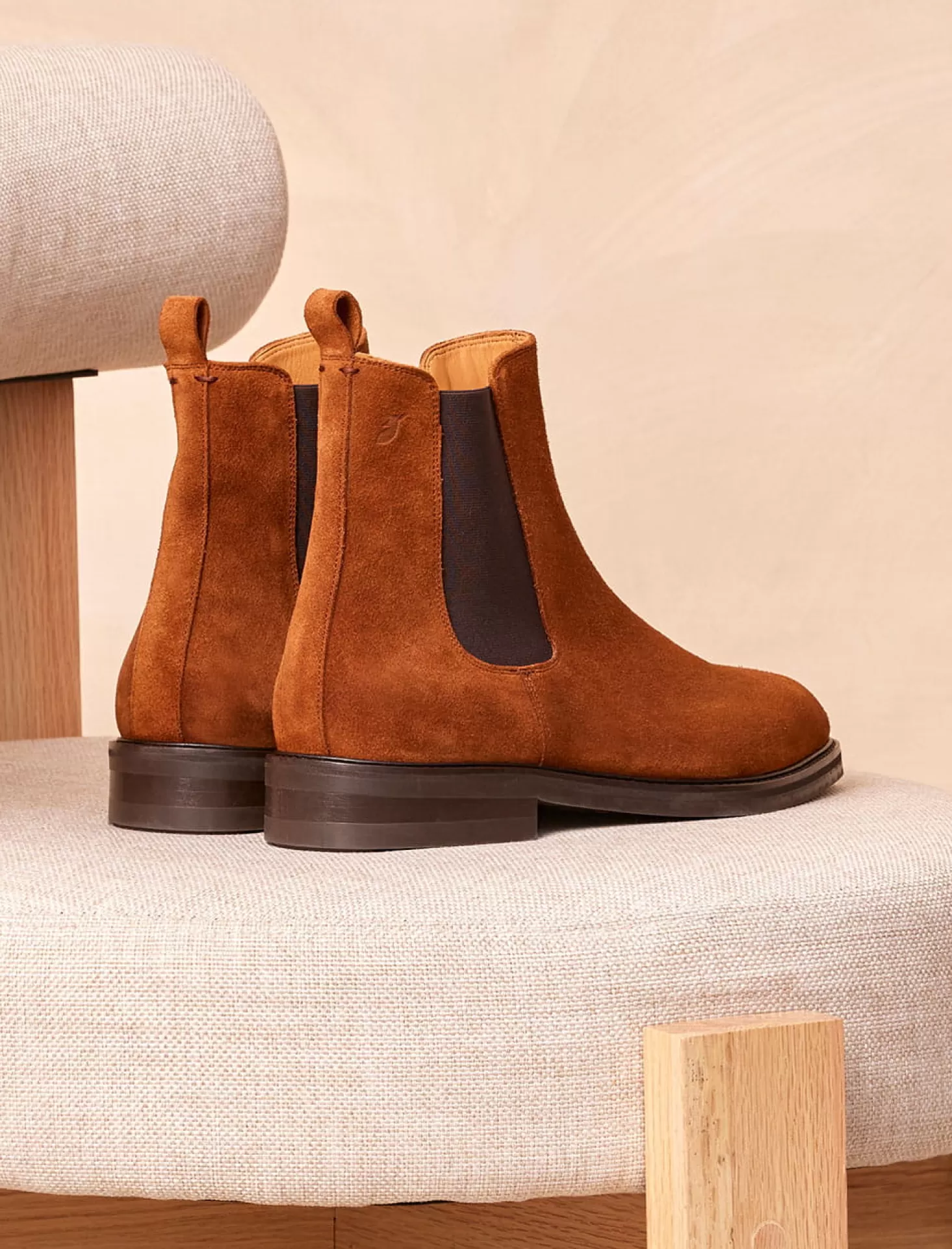 Pied de Biche Boots Et Bottines<Chelsea Boot City Tabac