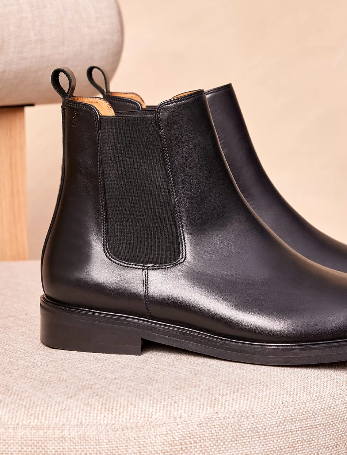 Pied de Biche Boots Et Bottines<Chelsea Boot City Noir