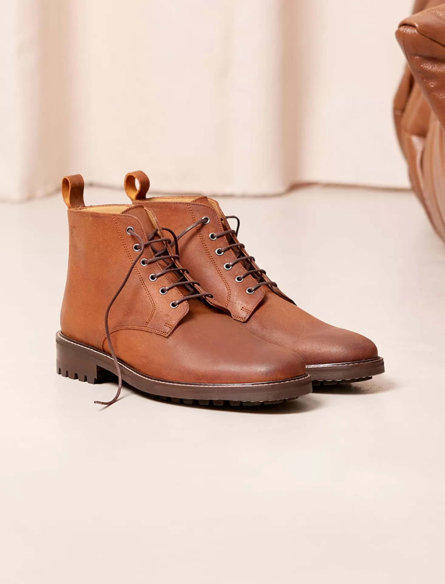 Pied de Biche Boots Et Bottines<Chukka Commando Ecorce