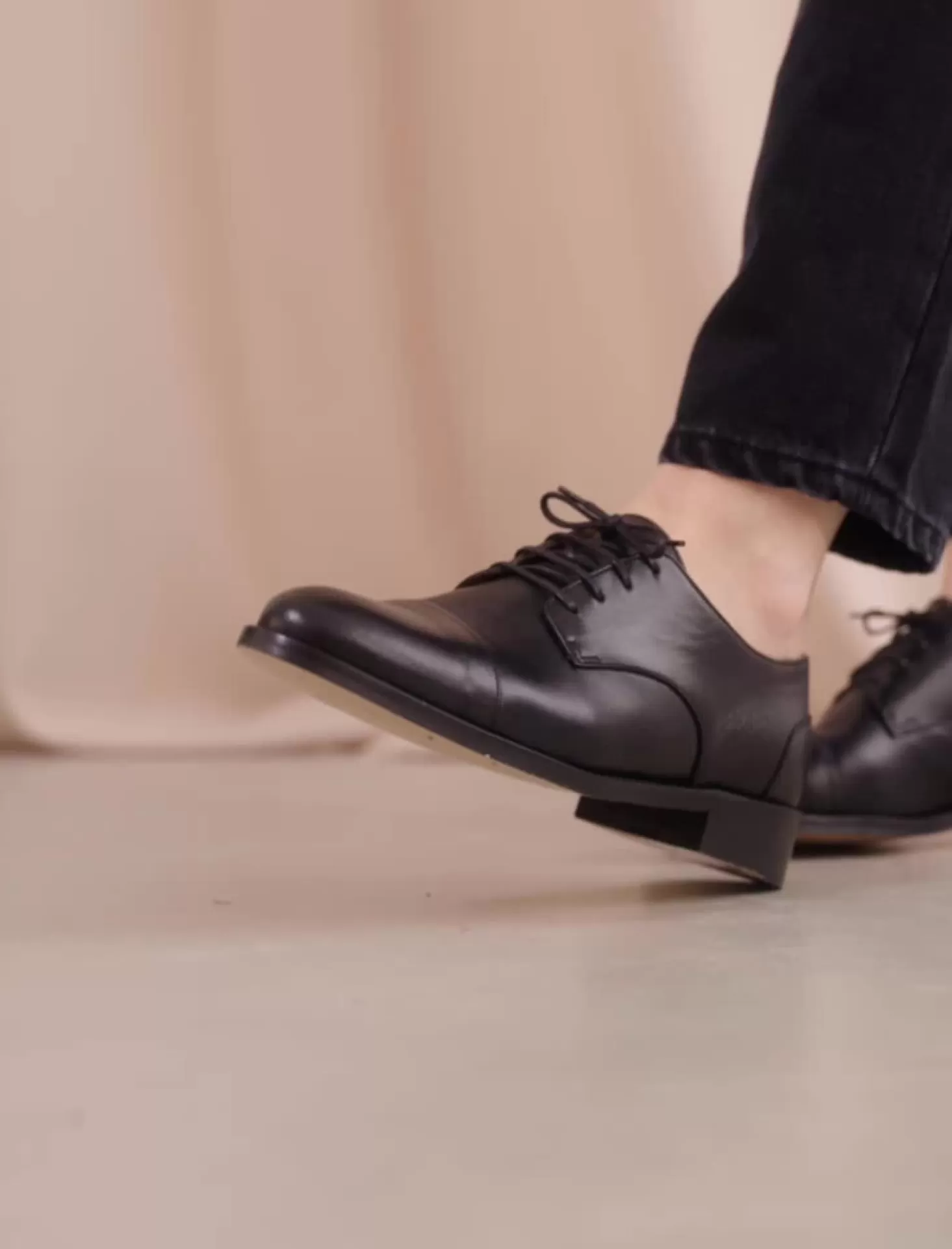 Pied de Biche Mocassins Et Derbies<Garance Noir