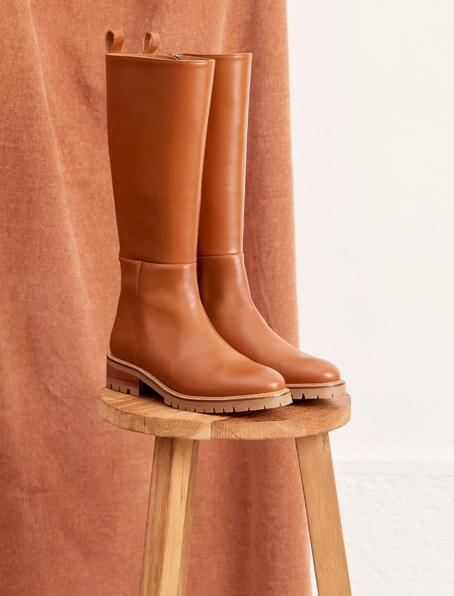 Pied de Biche Bottes<Ingrid Cognac