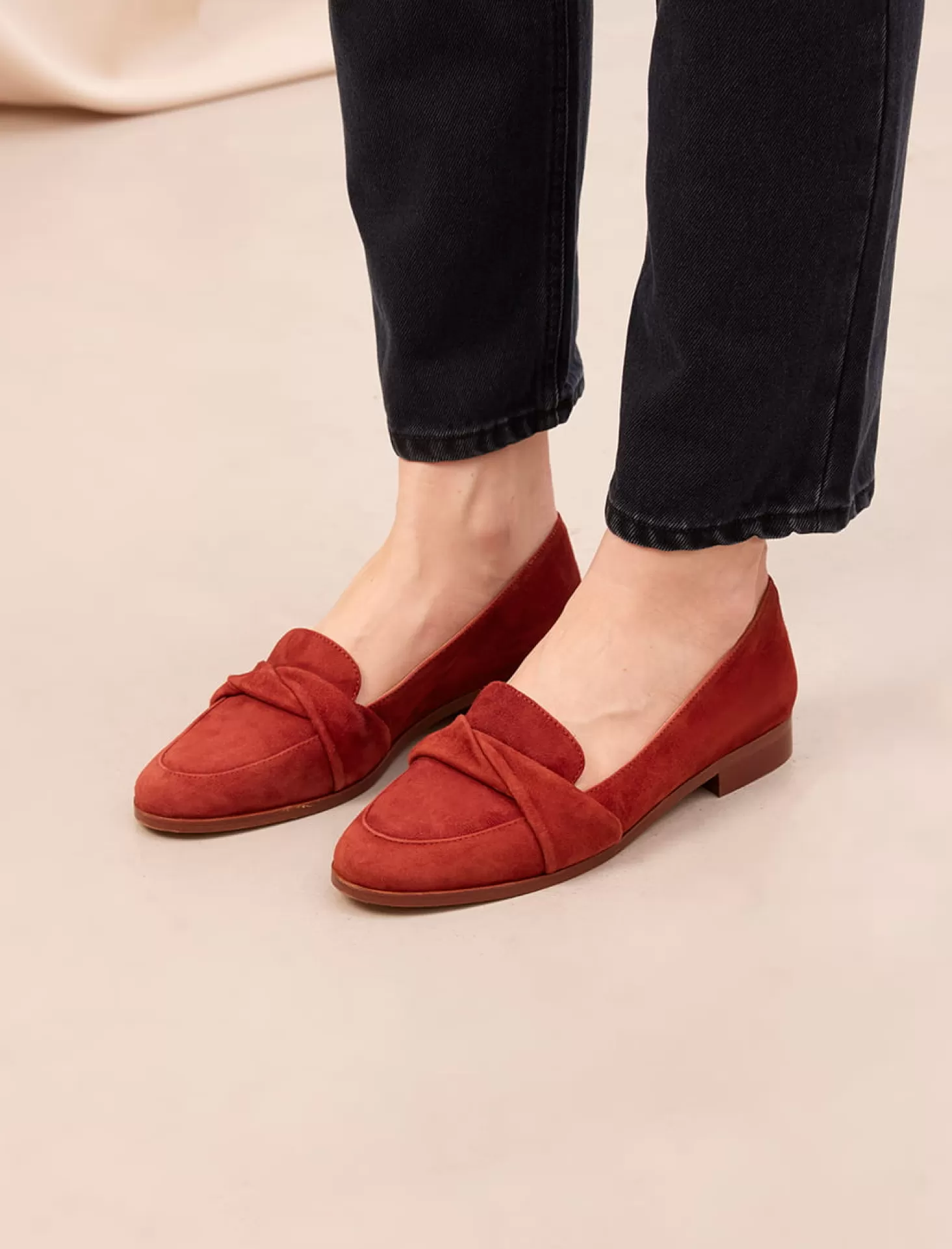 Pied de Biche Mocassins Et Derbies<Lilly Cherry Burnt