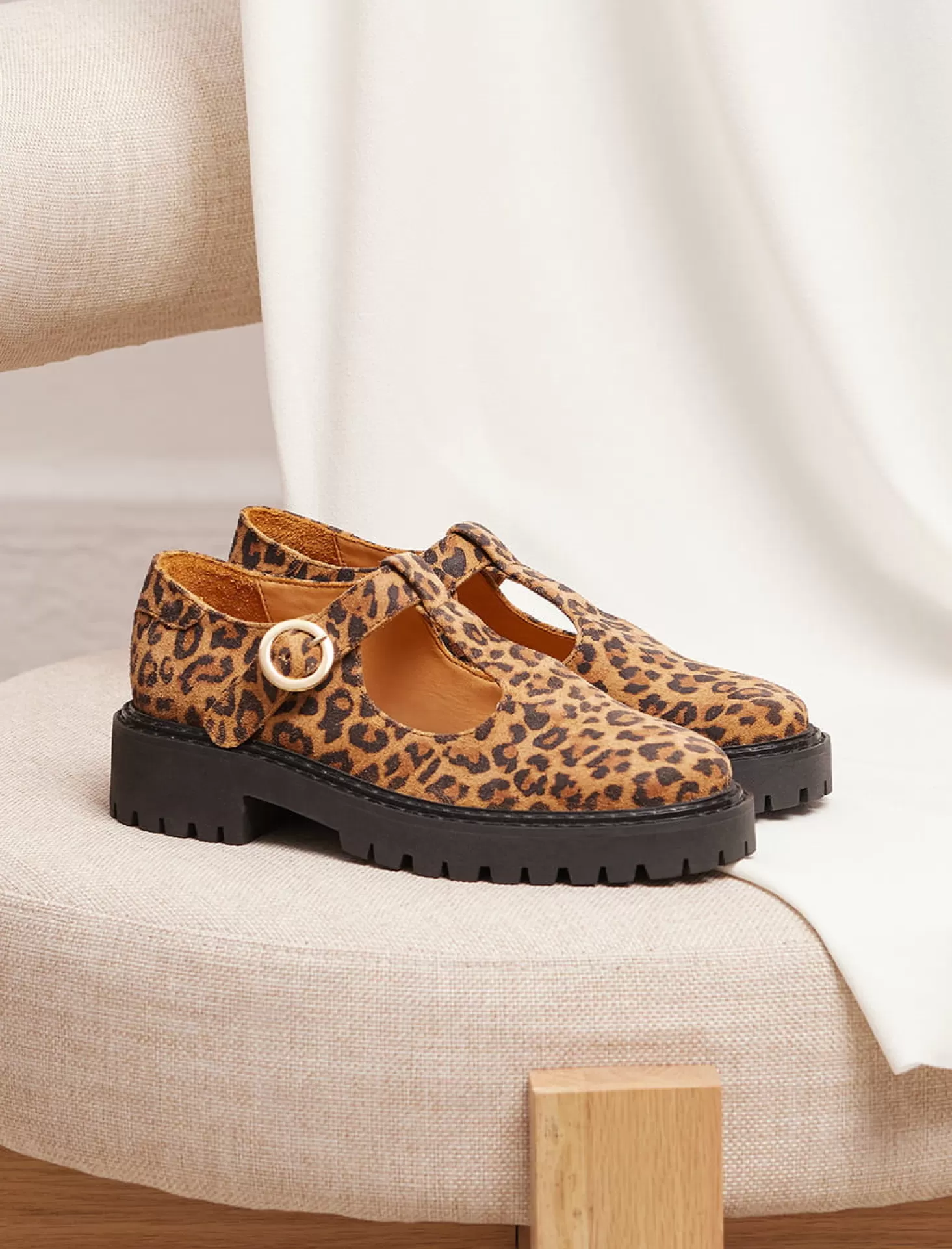 Pied de Biche Babies Et Escarpins<Megane Leopard