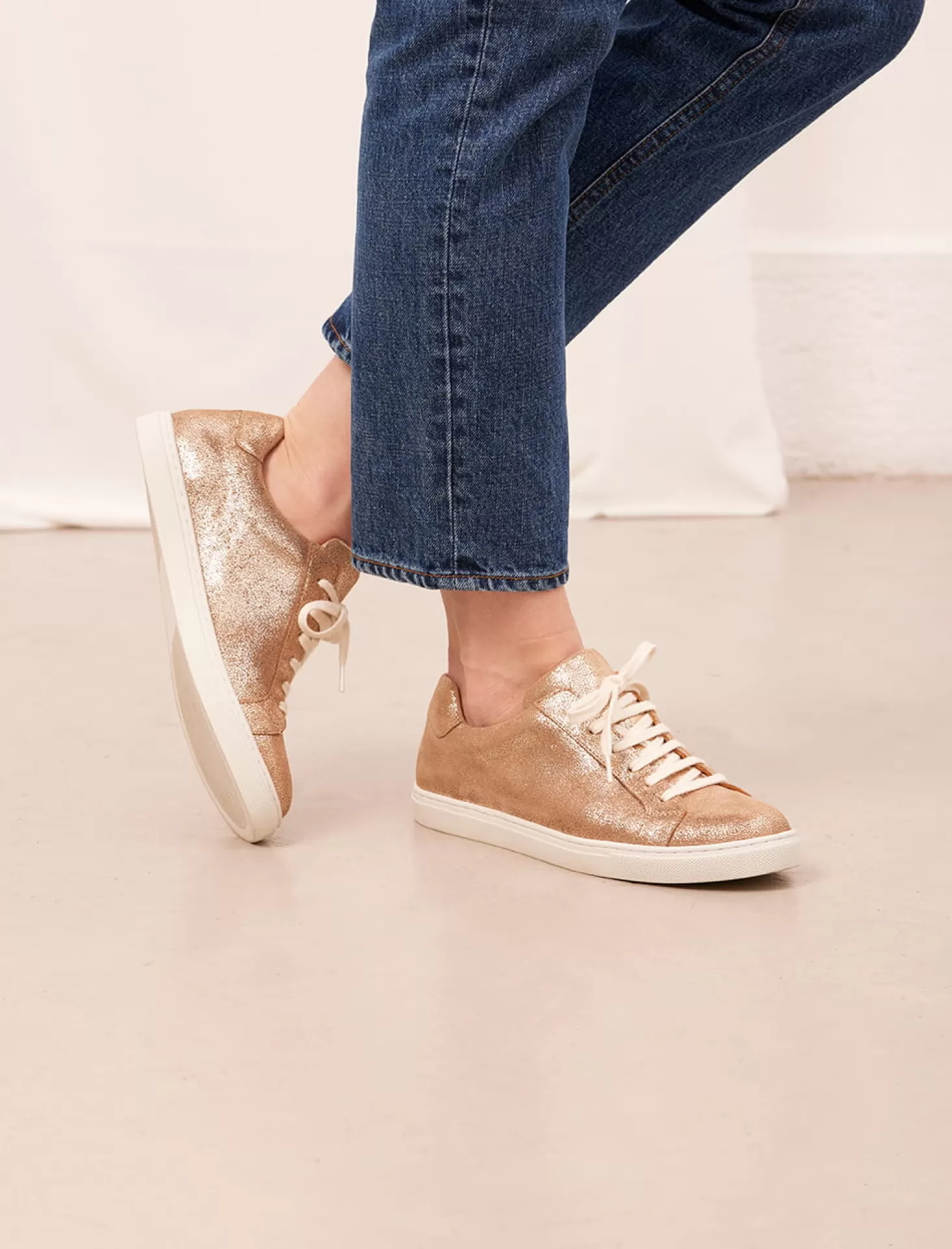 Pied de Biche Sneakers<Olivia Dore