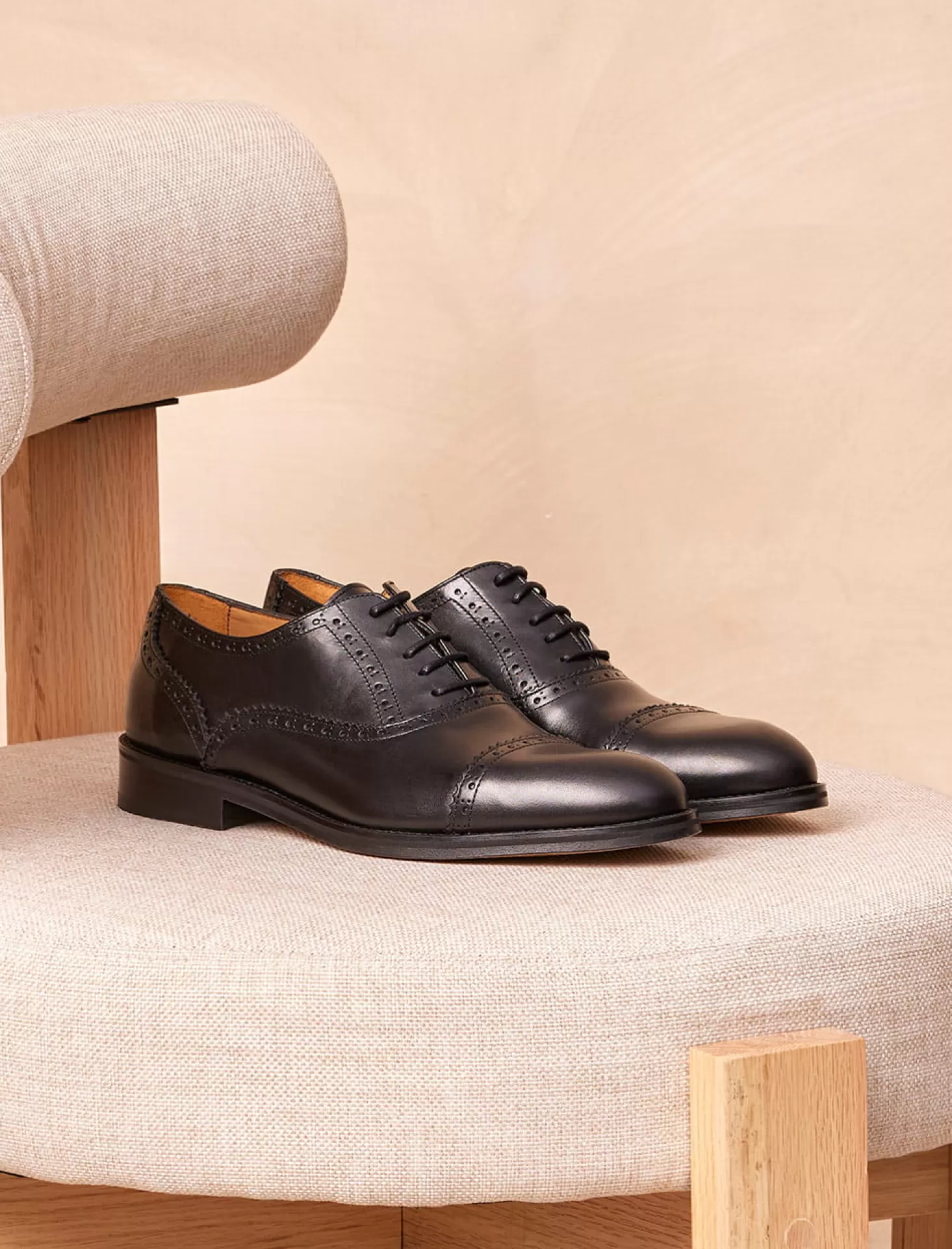 Pied de Biche Derbies & Oxford<Oxford Noir