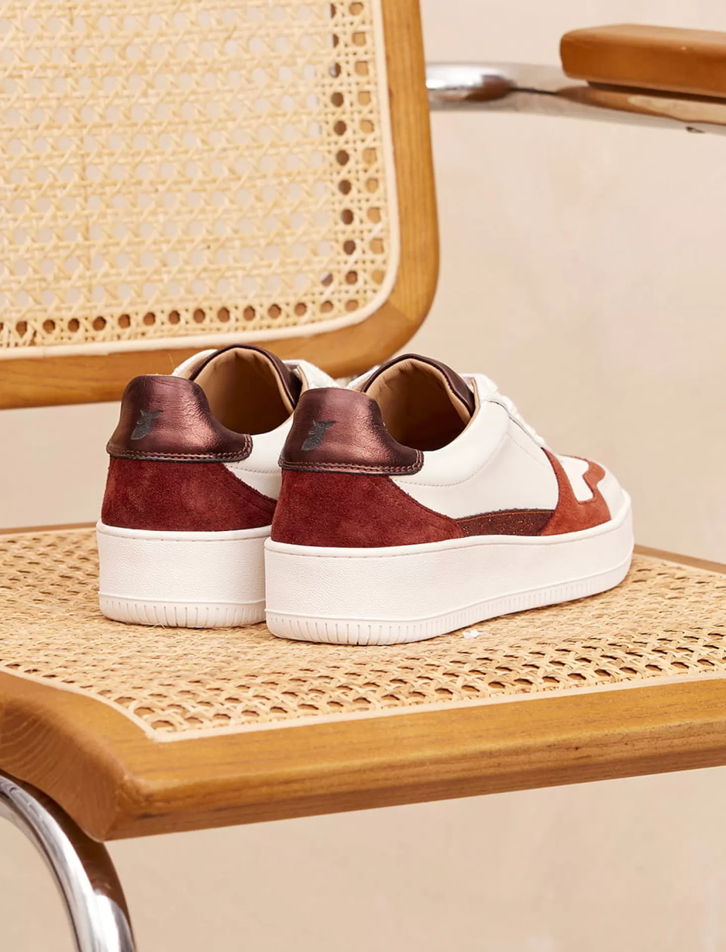 Pied de Biche Sneakers<Sneakers Vasco Blanc & Muscat