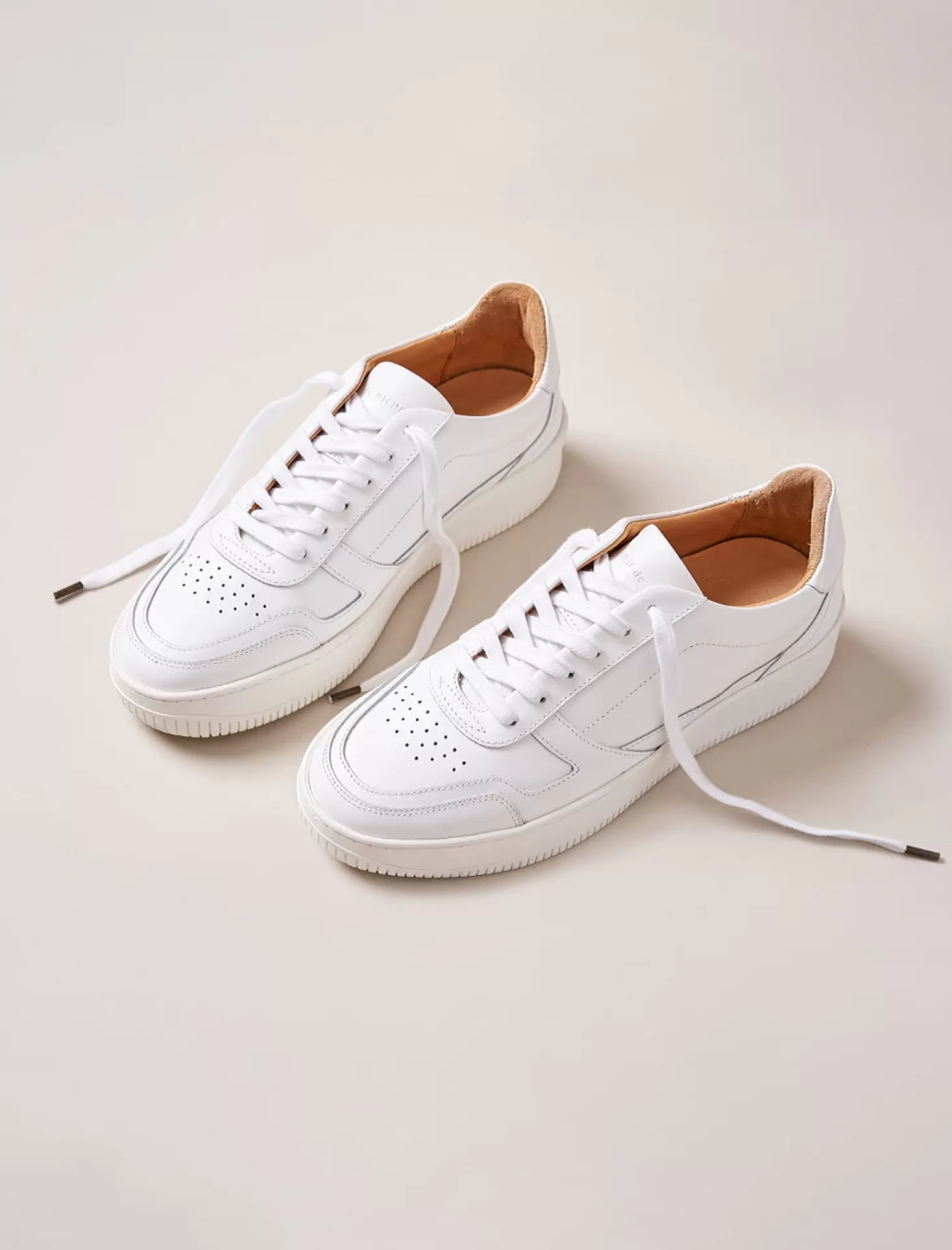 Pied de Biche Sneakers<Vasco Blanc Optique